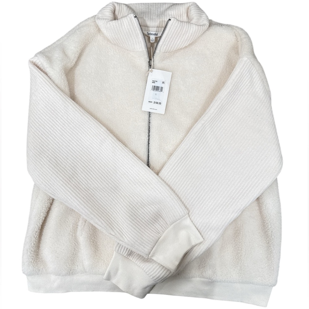 Splendid- Lexi Sherpa Half Zip
